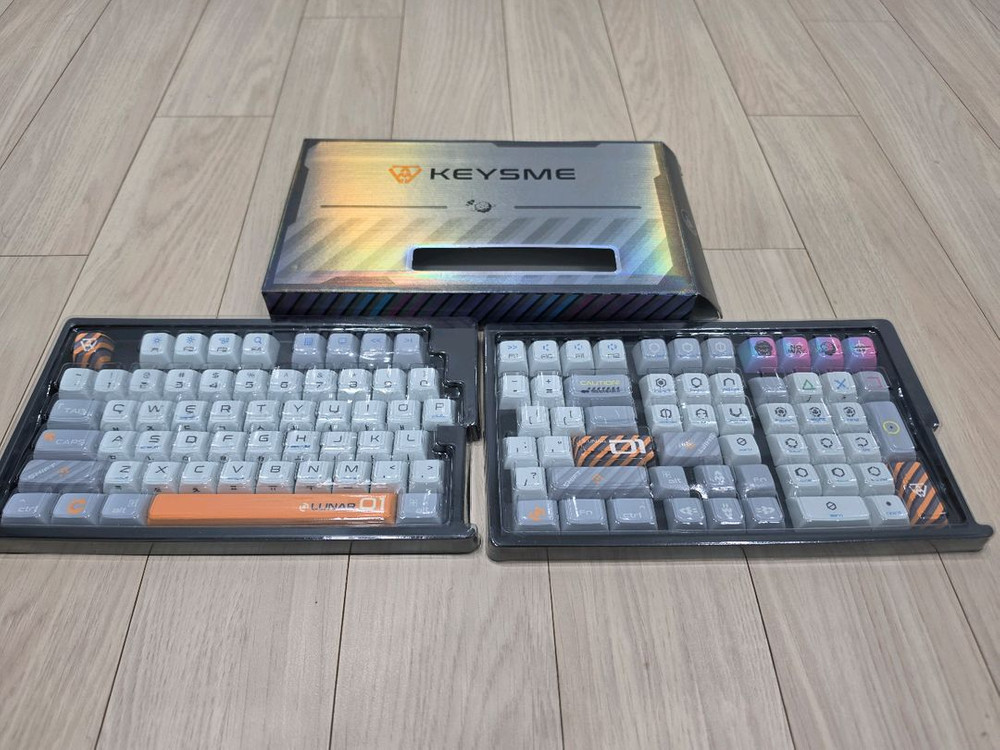 KEYSME. 커스텀 기계식 키보드키캡 MDA높이 이미지