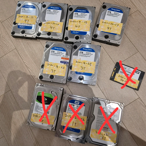 WD, 씨게이트 데스크탑 HDD 하드디스크 1TB~4TB 이미지