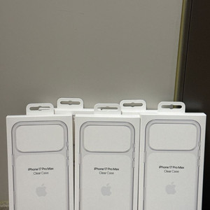 애플 정품 아이폰17프로맥스 맥세이프 클리어 케이스 이미지