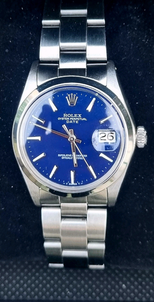 롤렉스 오이스터 퍼페츄얼 데이트 (청판 Ref. 1500) 이미지