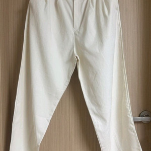 새상품 빅와이드팬츠 남녀공용 화이트데님 코튼팬츠 바지추천 간절기바지 사이즈66-88 이미지