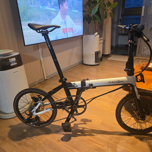 다혼 k3 플러스 16인치 접이식 미니벨로 자전거 이미지