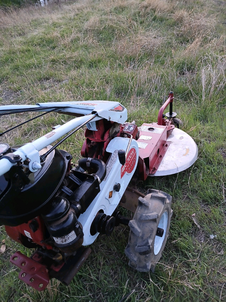 관리기 제초기 부착 이미지