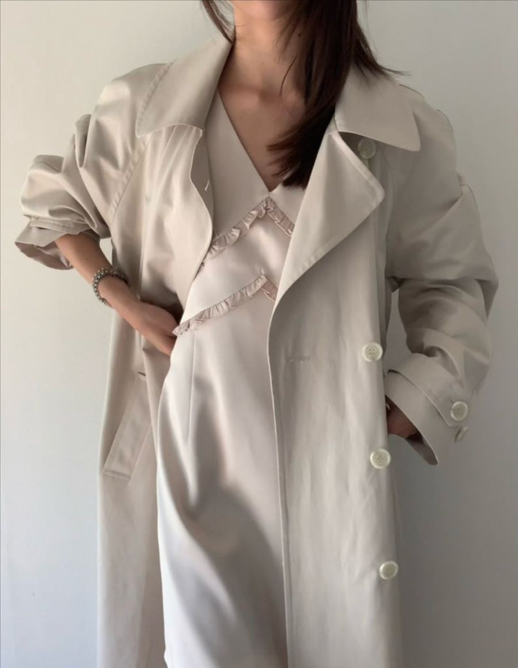 르에 lea 베니 트렌치 코트 VENY RAGLAN TRENCH COAT 이미지