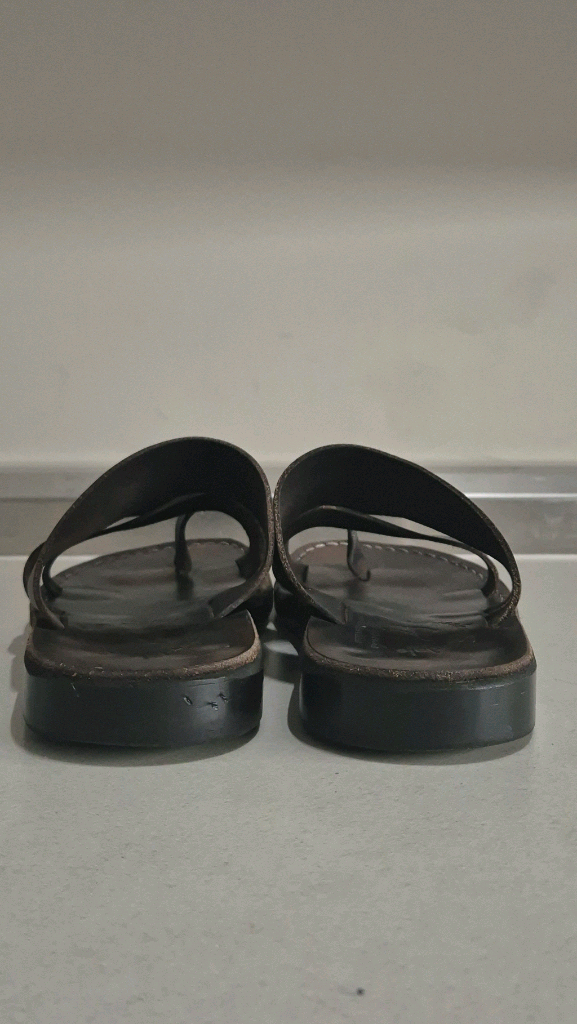 예루살렘 더굿셰퍼드 소가죽샌들 브라운 41(260~265) 이미지