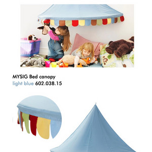 이케아 MYSIG 아이방꾸미기 침대 캐노피 이미지