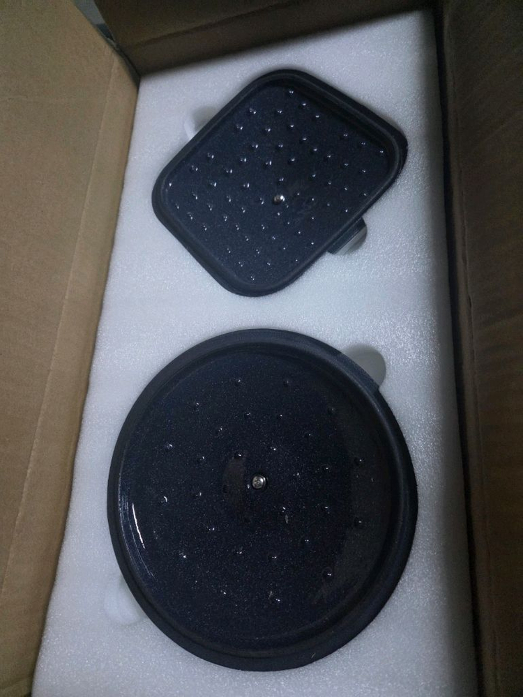 새제품 이녹스프랑 무쇠냄비 2개 배송비포함 4만5천원 팝니다 이미지