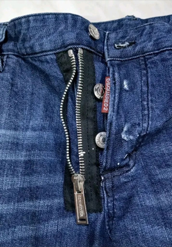 [정품 남성 50 34~35인찌] 디스쿼어드2 바이커진 청바지 바지 (아미리 발망 크롬하츠 에디하디 머큐리) 이미지