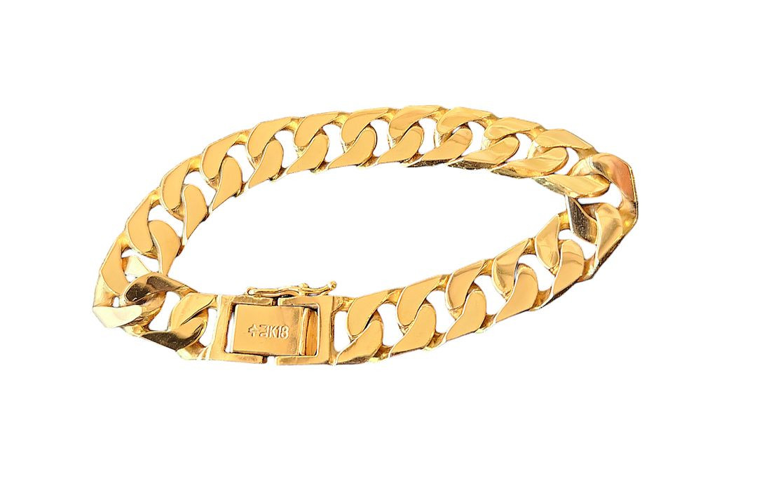 18k체인팔찌,남성팔찌,여성팔찌,공용팔찌,부산금팔찌 이미지