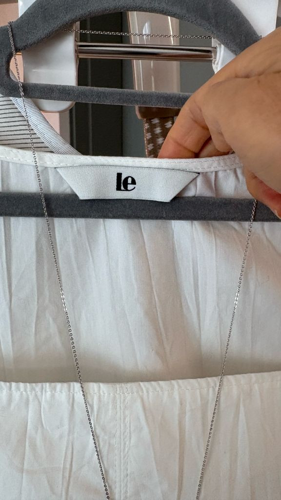 르 le 바스락 뷔스티에, 셔링 베이지 조거 팬츠 이미지