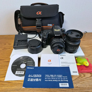 SONY 풀프레임 DSLR 카메라 세트 이미지