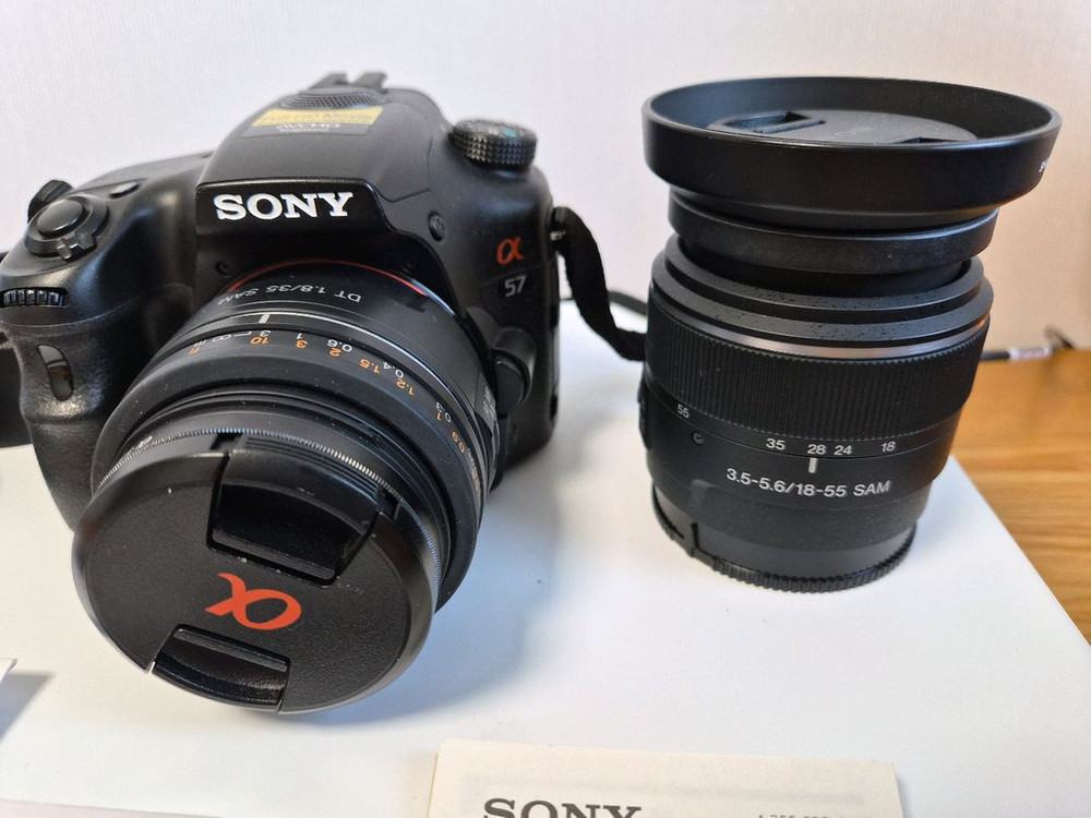 SONY 풀프레임 DSLR 카메라 세트 이미지