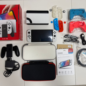 닌텐도 스위치 OLED 화이트 풀세트 이미지