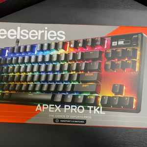 스틸시리즈 apex tkl pro gen3 게이밍 키보드 이미지