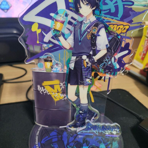 메가커피 콜라보 방랑자 아크릴 이미지