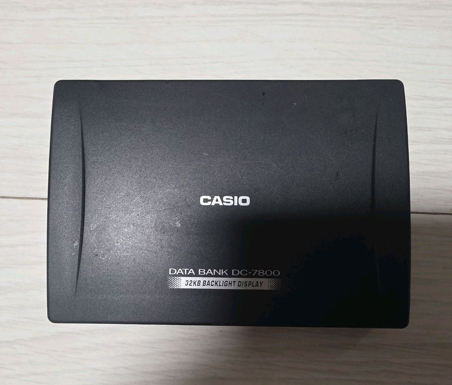카시오 빈티지 전자사전 DC-7800 이미지