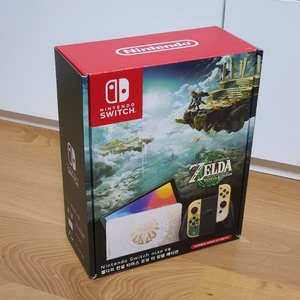 [신품급] 닌텐도스위치 OLED 젤다 에디션 (풀박) 이미지
