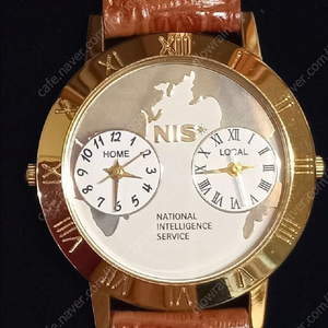 국정원 절대시계 듀얼 남자시계 금장 미사용 이미지