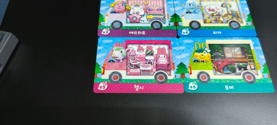 정발 한글 산리오 올클 캠핑카 아미보6종+실스티커4종 이미지