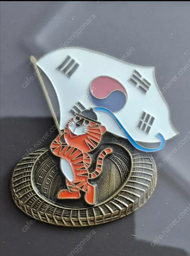 88올림픽호돌이 뺏지 액자세트 수집품 이미지