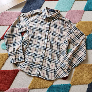 버버리 여아 셔츠 130-140. 10사이즈 이미지