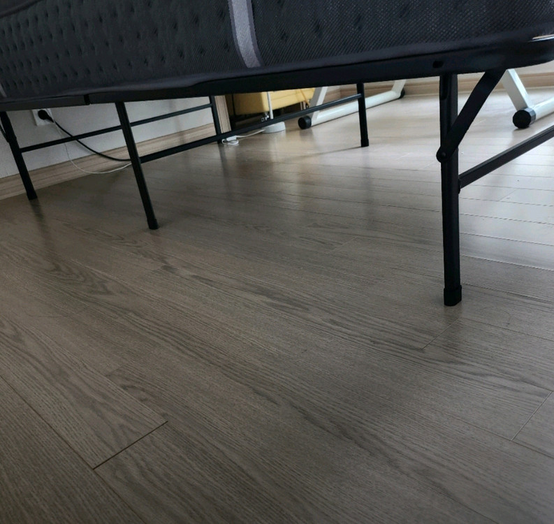 [공간활용 굿] 지누스 스마트베이스 슈퍼싱글 침대 프레임 이미지