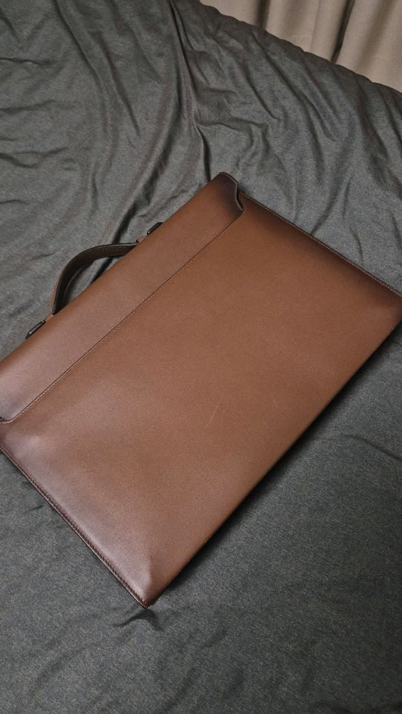 [풀구성]몽블랑 마이스터스튁 스푸마토 싱글거싯 브리프케이스 서류가방 이미지