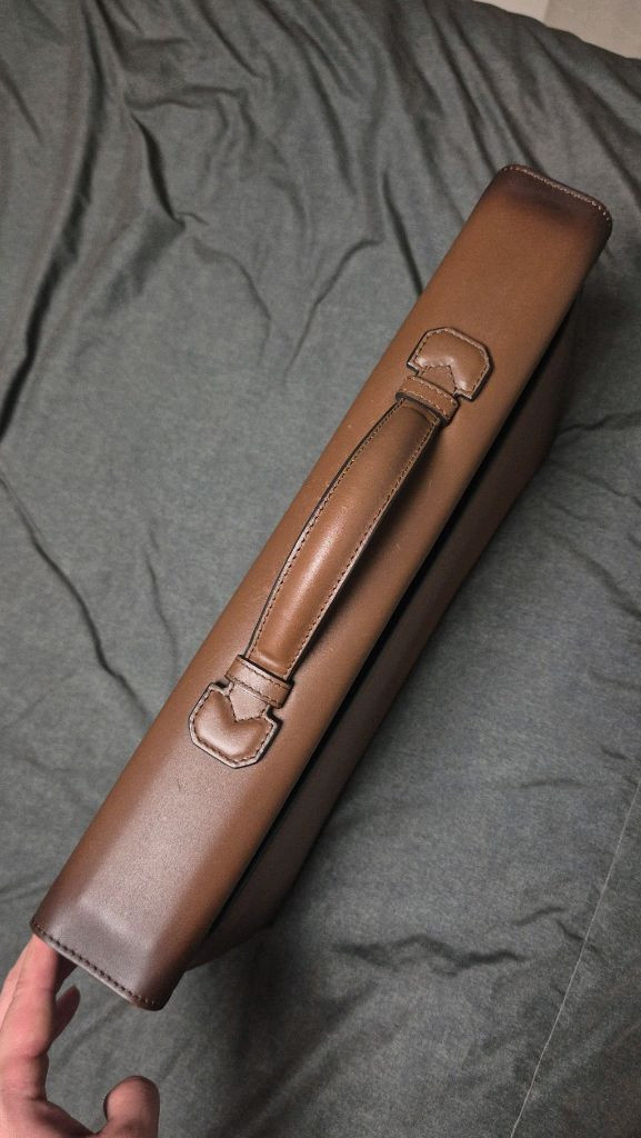 [풀구성]몽블랑 마이스터스튁 스푸마토 싱글거싯 브리프케이스 서류가방 이미지