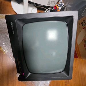 msx 아이큐2000 그린 CRT 모니터 이미지