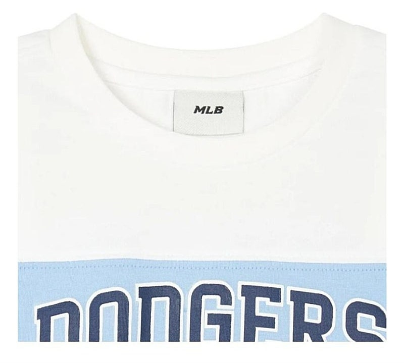 미착용 새제품 MLB 키즈 바시티 티셔츠 상하세트 남아여아 공용 상하세트 145, 155, 165 이미지