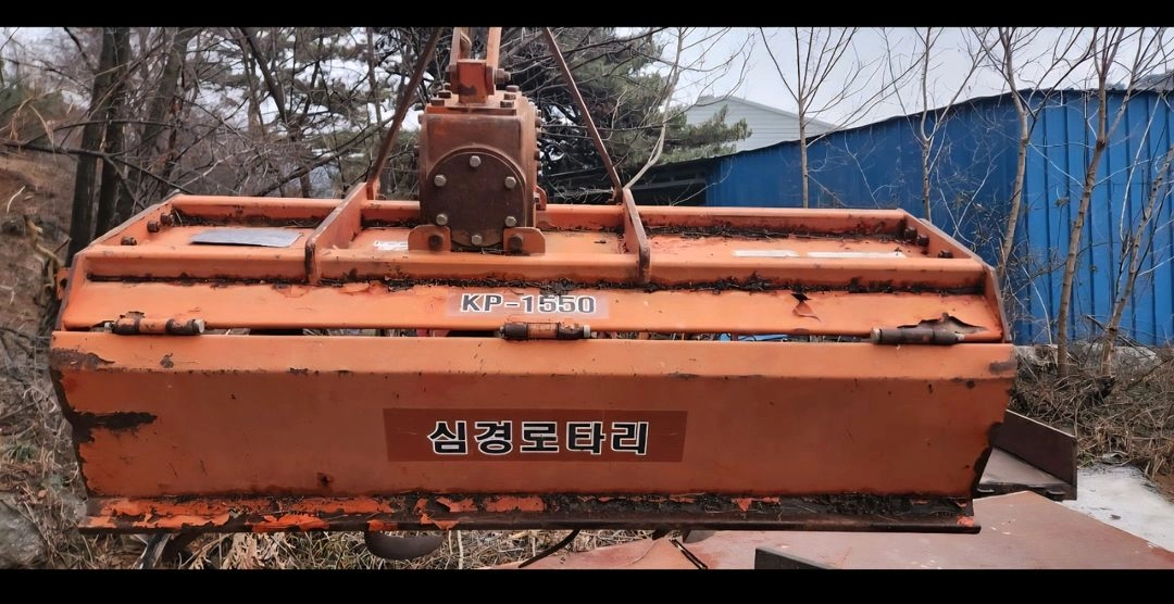 트랙터 트랙트 트렉터 트렉트 1550 심경로타리 심경로터리 로터리 이미지