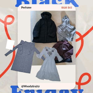 (총 5벌 합) 유니클로 패딩, H&M, 에고이스트 원피스 외: 합 1만 이미지