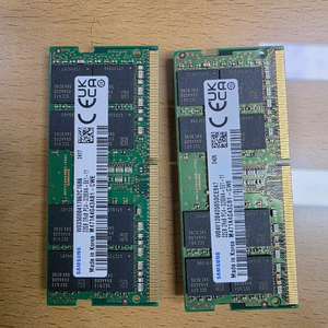 삼성 노트북메모리 DDR4 3200 32GB 2개 이미지