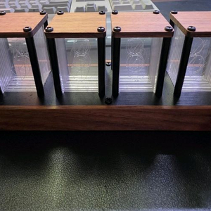 빈티지 닉시 Nixie 튜브 진공관 시계 이미지