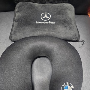BMW 목쿠션 & 벤츠 무릎담요 이미지