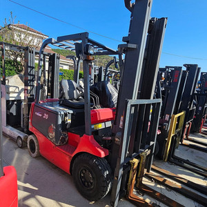 최신 니찌유 좌식 2톤 전동지게차 4M 사이드시프트 650만 이미지