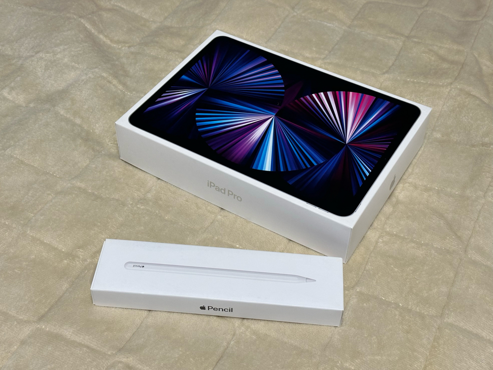 (애플펜슬 2세대 포함) 아이패드 프로11 3세대 셀룰러 M1 풀박스 (상태최상) 이미지