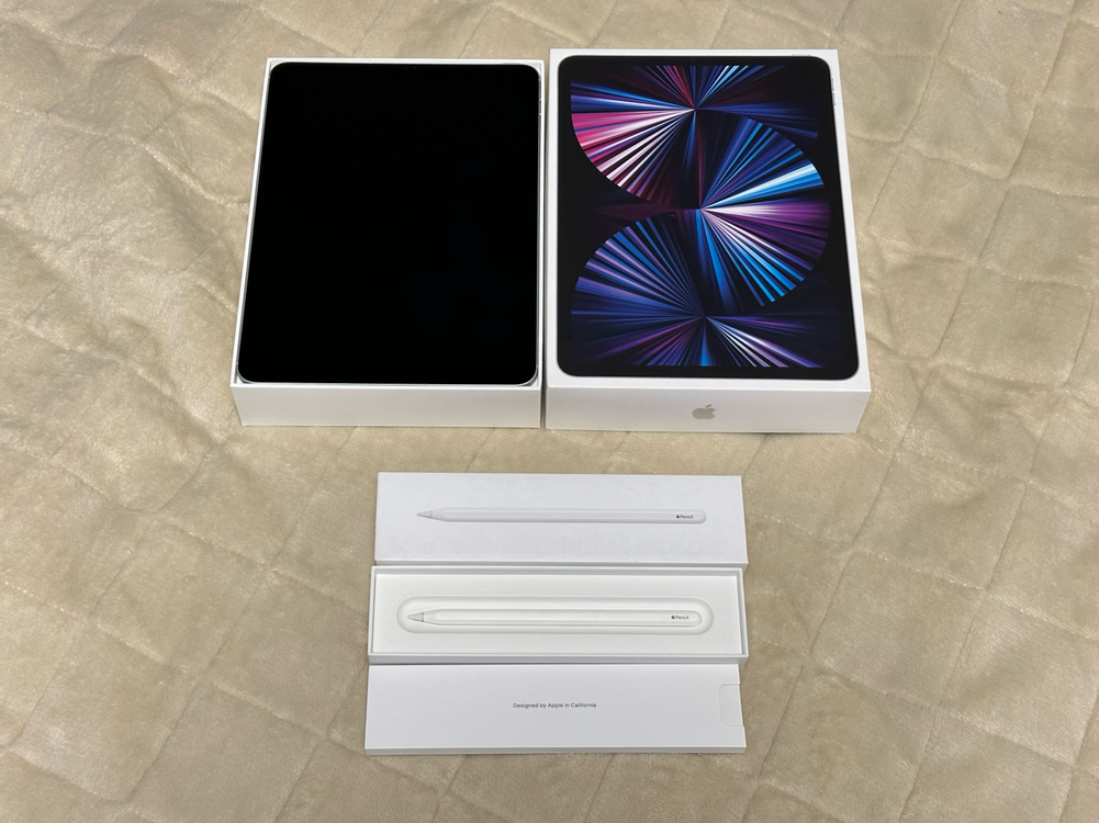 (애플펜슬 2세대 포함) 아이패드 프로11 3세대 셀룰러 M1 풀박스 (상태최상) 이미지