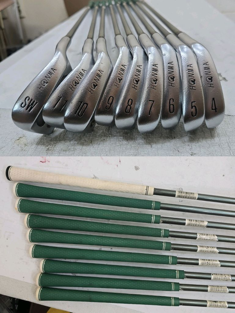 30만 혼마 아이언 등 남성용 중고골프채 풀세트 이미지
