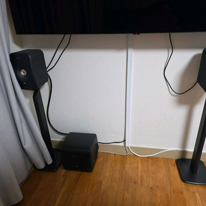 KEF LSX II 스피커 블랙 이미지