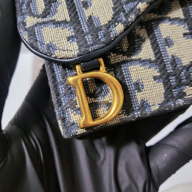 [24년식/풀구성] 디올 오블리크 새들 카드지갑 이미지