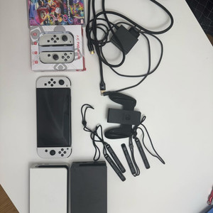 휴대용 게임기 OLED 화이트 세트 이미지