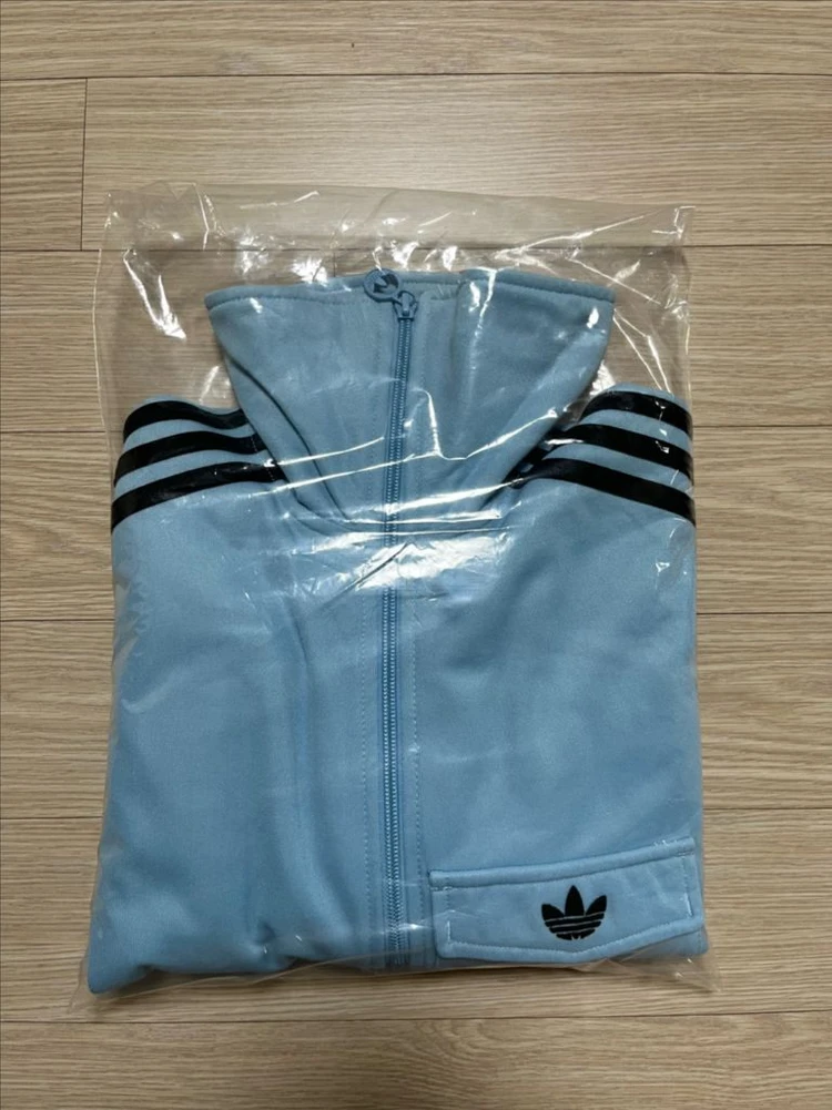 아디다스 유로파 독일 트랙탑 져지 스카이블루 95 이미지