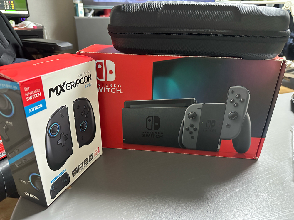 닌텐도스위치1 배터리개선판 풀박스세트 판매 이미지