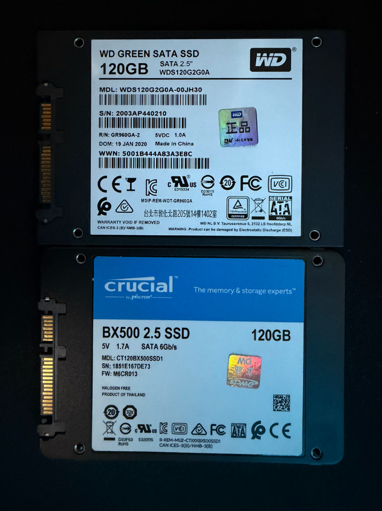 각종 나스/NAS용 대용량 하드/HDD 4TB & 외산 SSD 이미지