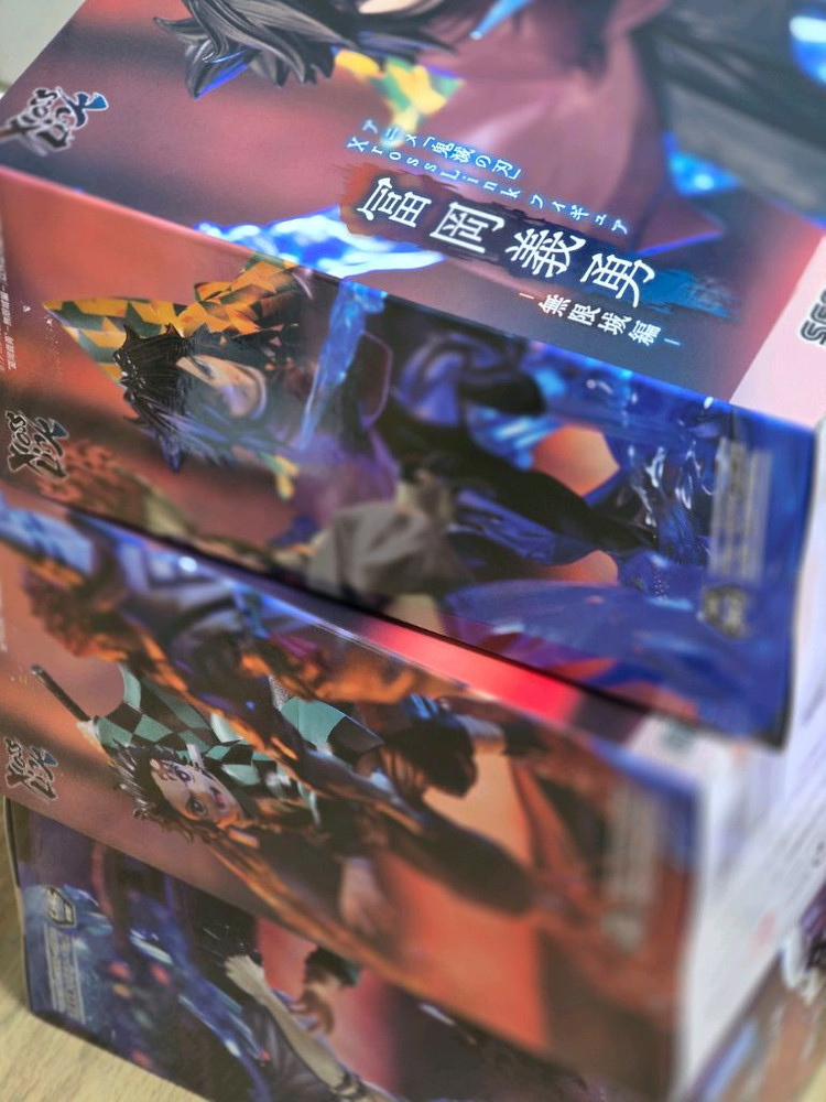 귀멸의 칼날 Xross Link 크로스 링크 기유, 탄지로 피규어 이미지