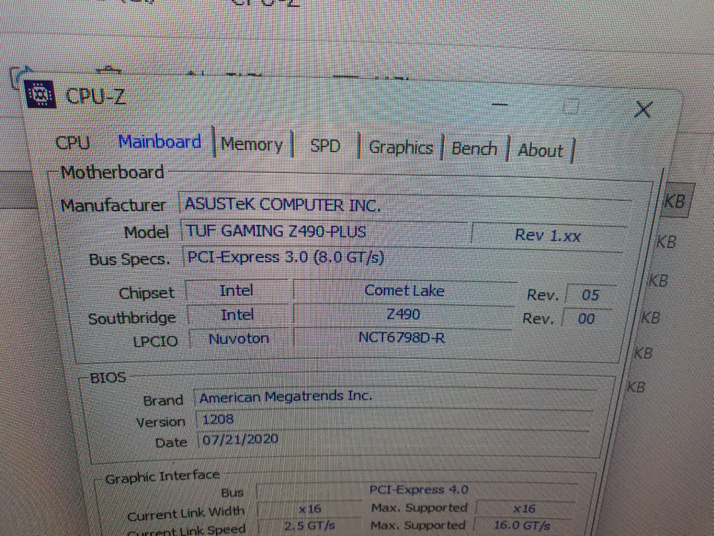 i7 10700k+z490 plus 메인보드+써모랩 쿨러 이미지