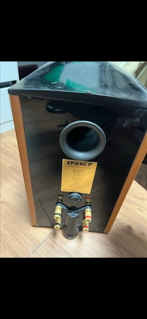 에너지 베리스타 북쉘프 스피커 이미지