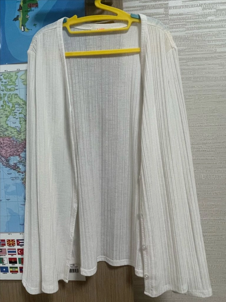 아이러브제이 여아 긴팔 골지 가디건 150 이미지