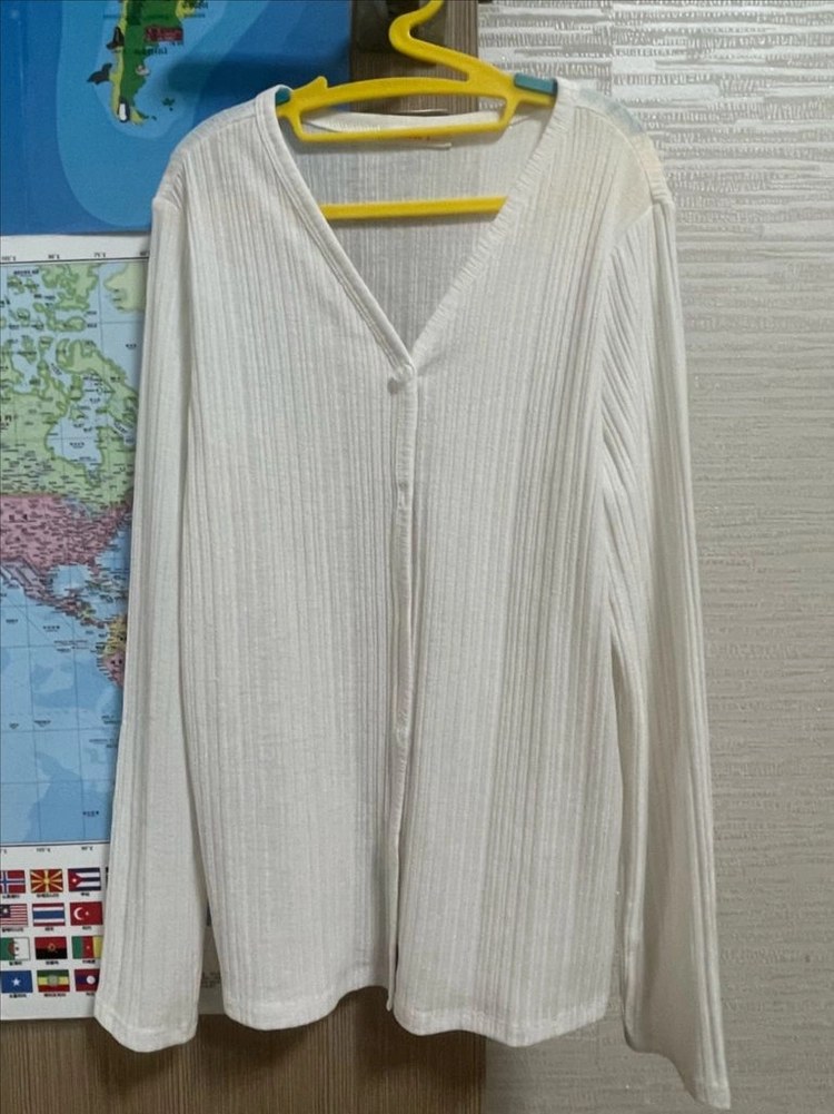아이러브제이 여아 긴팔 골지 가디건 150 이미지
